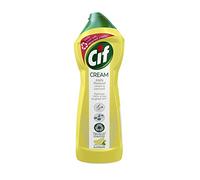 Cif Lemon Cream Cleaner Nettoyant de surface multifonction avec particules de nettoyage 100 % naturelles élimine 100 % des saletés les plus tenaces 750 ml