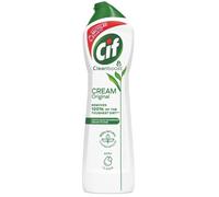 CIF Lot de 8 flacons de lait à récurer Crème originale Élimine la saleté tenace 500 ml