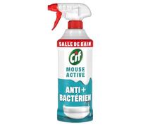 Cif Mousse Active Antibactérien Salle de Bain Anti Calcaire 590ml