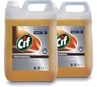 Cif Nettoyant pour sols en bois professionnel, lot de 2 x 5 l