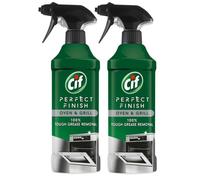 Cif Perfect Finish Oven & Grill 100% Grease Removal Spray 2 Packs of 435ml