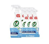 Cif Power & Shine Lot de 6 nettoyants pour vitres et surfaces 750 ml