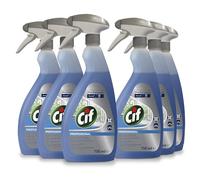 Cif Professionnel - Nettoyant fenêtres et multi-surfaces - 6x0,75L
