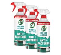 Cif Spray Mousse Active Antibactérien Multi-Usage 590 ml - Spray Désinfectant Surfaces - Technologie Mousse Active Parfum Frais Agrumes pour un Nettoyage dans Toute la Maison, Nettoyant Multi Surfaces
