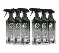 Cif Spray spécialisé en acier inoxydable scientifiquement conçu pour enlever la saleté tenace pour une brillance 100 % sans traces sur les surfaces en acier inoxydable