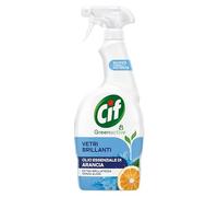 Cif Verres brillants, vaporisateurs à huile essentielle de bergamote, 650 ml, nettoyage des vitres et des surfaces, agents nettoyants d'origine naturelle, huiles essentielles, ne laisse pas de résidus