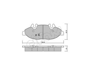 Cifam Sash 575/Plaquette de frein