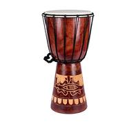 Ciffre 20cm Djembe Gecko Carving Djembe Drum Bongo Drum Hand Drum Bush Drum Percussion Kinder Fair Trade