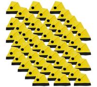 Ciffre 72 pièces dans un ensemble Chapeau de Noël Chapeau de Père Noël chapeau d'hiver chapeaux Père Noël jaune blanc