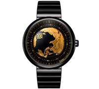 Ciga Design Blue Planet Gilding Edition Automatic U031-BG01-W6B7B - Homme - 46 mm - Analogique - Automatique - Verre saphir