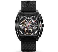 Ciga Design Z-Series Skeleton Automatic Z031-BLBL-W15BK - Homme - 48 mm - Analogique - Automatique - Verre saphir