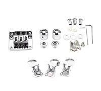 Cigar Box Kit de réparation de chevalet de selle de guitare Clés Vis Rondelles Kits Combo Kits