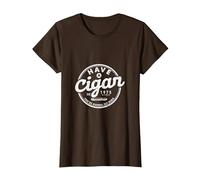 Cigare Have a Cigare T-Shirt, Femme, Marron, S