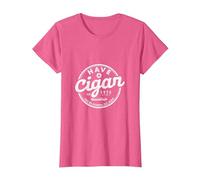Cigare Have a Cigare T-Shirt, Femme, Rose Chiné, S