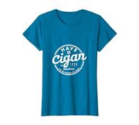Cigare Have a Cigare T-Shirt, Femme, Saphir, S