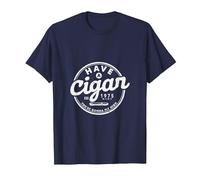 Cigare Have a Cigare T-Shirt, Homme, Bleu Marine, S