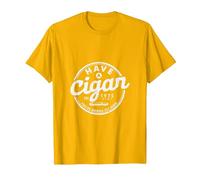 Cigare Have a Cigare T-Shirt, Homme, Doré Vif, S