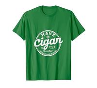 Cigare Have a Cigare T-Shirt, Homme, Vert Kelly, S