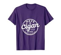 Cigare Have a Cigare T-Shirt, Homme, Violet, S