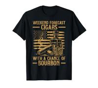 Cigares de prévision du W nd avec Une Chance de Cigare Bourbon T-Shirt