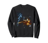 Cigares et bourbons pour Les Amateurs de cigares Sweatshirt