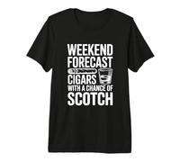 Cigares prévisions W nd avec Une Chance de Scotch T-Shirt Haut de Gamme