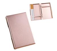 Cigarette En Métal, Cigarette Case Avec Fermeture À Ressort, Boîte À Cigarettes Pouvant Contenir 20 Cigarettes, Boîte À Cigarettes Avec Clip, Étui À Cigarettes En Métal Rouge (C)