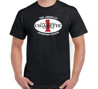 Cigarette Racing Team T-T-Shirts à Manches Courtes Mens Speedboat Boat Powerboat Engine Logo Top(Medium)