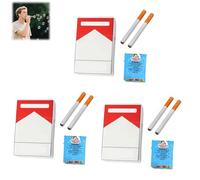 Cigarettes à Bulles factices, Jouet à Bulles pour soulager Le Stress, Cigarette à Bulles - Accessoire de soulagement du Stress - Bâtons de Cigarettes - Cadeau de fête d'anniversaire