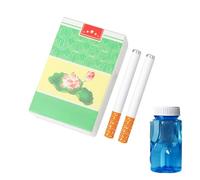 Cigarettes à Bulles factices, Machine à Bulles, Mini-Jouet à Bulles, Solution à Bulles, Cadeau Anti-Stress Original pour fêtes, Anniversaires et Festivals (H)