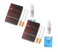 Cigarettes à Bulles, Lot de 2, Jouet Anti-Stress, Fausses Bulles de fumée, Contient du Liquide, détend l'esprit et Le Corps, pour Un Anniversaire ou Noël (H)