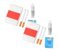 Cigarettes à Bulles, Lot de 2, Jouet Anti-Stress, Fausses Bulles de fumée, Contient du Liquide, détend l'esprit et Le Corps, pour Un Anniversaire ou Noël (B)