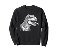 Cigarettes à cigares Dinosaure Noir Sweatshirt