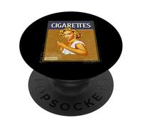 Cigarettes Because Vaping Sucks Cigarette Lover Smokers PopSockets PopGrip Adhésif