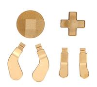 cigemay 4Pcs Bouton de Contrôleur de Remplacement pour Xbox One Elite Series 2, Manettes Direction Contrôleur Jeu Pièces de Manette de Déclenchement Pièces Contrôleur Jeu pour Bricolage