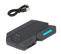 cigemay Convertisseur Clavier Souris avec 3 Ports USB 1 Port USB C, Bluetooth 5.0 Téléphone Portable Tablette Game Throne Clavier Souris Adaptateur Convertisseur Compatible avec iOS, Plug and Play