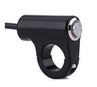 Cigemay Interrupteur de Guidon de Moto Étanche, Commutateur d’Éclairage pour Vélo (Type B Version Blue Ray)