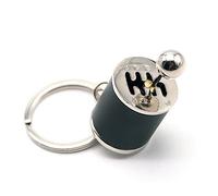 cigemay Mini Porte-Clés, Modèle de Remplacement de Voiture Porte-clés en Métal, Manette de Vitesses à 6 Vitesses et Marche Arrière, pour Les Amis et Les Fans de Voitures