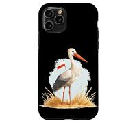 Cigogne Amusante avec des Couleurs polonaises pour Les Amateurs de Pologne Coque pour iPhone 11 Pro