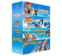 Cigognes et Compagnie + Happy Feet + Animaux & Cie + Drôles d'Oiseaux – Warner Bros. – DVD – Pack