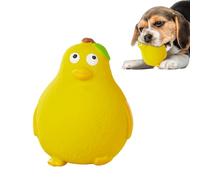 Cigolante Jouet pour chien en latex - Jouet pour chien qui crie - Joli jouet amusant avec balle en latex - Design sensoriel couineur garanti