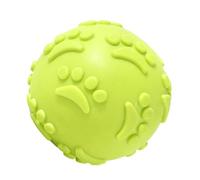 Cigolante Toy Ball Dogs - Ball Teeth Teeth Techs Squaker pour Chiens, Cigolating Jouet Balle À Mâcher pour Les Chiens | Chiens Interactifs pour Chiens avec des Cris Extérieurs pour Mâcher