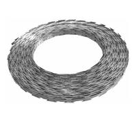 Cigopx Fil barbelé NATO BTO-22 100 m Acier Barbelés de Jardin extérieurs Installations Militaires, prisons ou organismes gouvern88