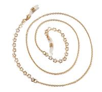 CIGPKLO Chaîne de Lunettes Chaîne De Lunettes For Femmes Et Hommes, Support Sangle, Lanière Soleil, Collier À Accrocher Au Cou, Accessoires(Glasses ChaiN 05)