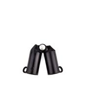 CIGPKLO Connecteurs De Treillis Plantes 10 pièces 8/11/16/20mm Support de Plante Clips universels connecteur Fixe piliers diamètre Fixation réglable(B Bracket,16mm(10pcs))