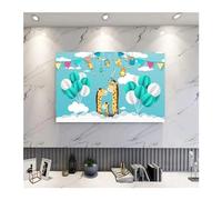 CIGPKLO Couvertures De Télévision Catoon - Housse De Protection Contre La Poussière For TV, Tissu Télévision Suspendu For Maison, Décoration Universelle 32 À 70 Pouces(13,55inch(130x80cm))