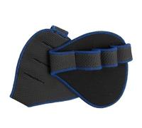 CIGPKLO Grip Pad Musculation Coussinets de poignée en néoprène poignées Levage Gants d'entraînement Gymnastique Coussinets for haltérophilie dynamophilie Protection(Blue-NO Silicone)