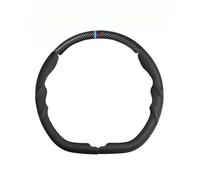 CIHAQQ 1 Lot de Couvre-Volant pour BMW 4 Series i4 2024-2026Protection de Volant Segmentée en Daim et Fibre de Carbone Antidérapant Accessoire d'Intérieur,Carbon Fiber Pattern