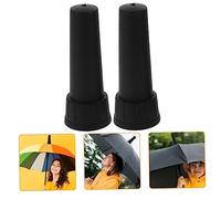 Ciieeo 1 Ensemble Accessoires De Parapluie en Canne Support Pliable Protecteur De Pointe De Parapluie Parapluie De Golf Couvercle De Parapluie Portable Protecteur D'Extrémité 2 pièces
