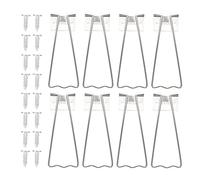 Ciieeo 1 Ensemble Support de Cadre Photo Lot de Supports Arrières avec Vis pour Cadres Photos Accessoire pour Affichage Stable et Élégant